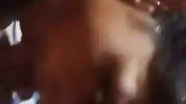 Mature Desi XXX couple takes their home sex video in the garage MMS