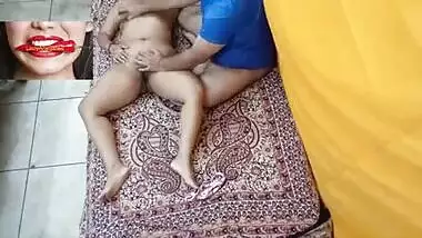 Sexy girl fucking in her home