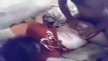 College floozy enjoys hardcore sex with her friend at his room