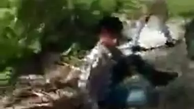 Tamil school girl fuck outdoor as real slut and caught on cam. Desi mms