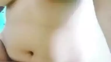 Plus-size Indian female gets ready for sex and demonstrates large tits