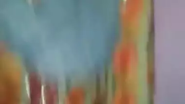 Shy Desi teeny hikes up dress to show her XXX pussy in the bathroom