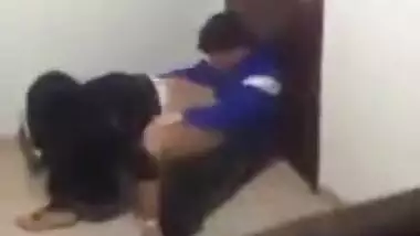 Naughty teen school girl fuck in the classroom and caught on cam, Desi mms scandal