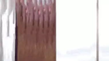 Mia Khalifa And Mia Malkova In Ruhi Jaan Indian Nude Girl In Bathroom Clean Her Big Ass And Rubbing Hairy Pussy