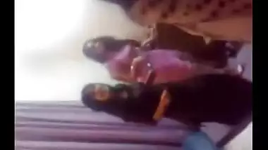 Sexy desi hostel girls dancing for the hindi music from movie Race