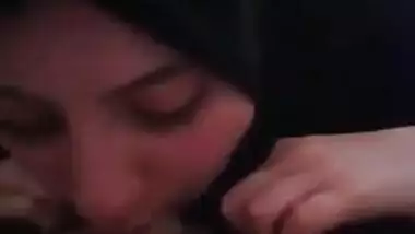 Winsome Desi girl in hijab sucks cock in point of view porn video