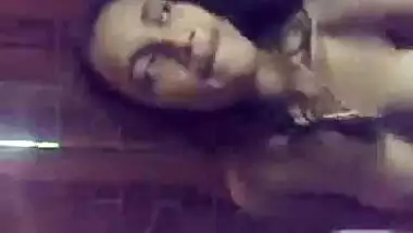 Sexy Muslim Girl Stripping For Brother