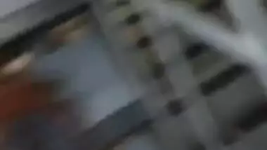 Desi Sucking On Staircase