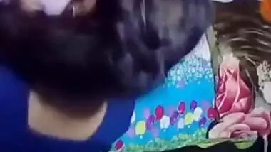 After sex caring Desi man carefully wipes spouse's wet XXX snatch