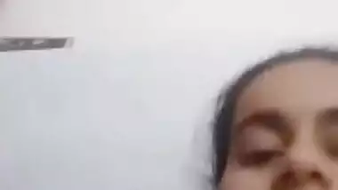 Cute Desi Girl Showing Her Boobs and Pussy On Video Call With Clear Hindi Talk Part 2