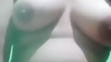 Beautiful horny Indian girl fingering