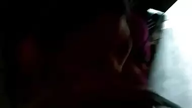 Desi XXX wife making her husband’s dick ready for fucking MMS