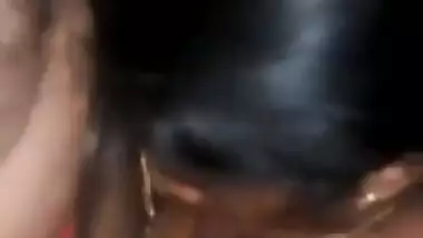Malaysian tamil wife blowjob to hubby