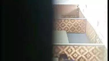 Desi XXX mms! Hot Tamil wife getting caught fuck outdoor with lover