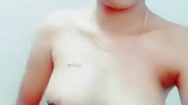 Sweet Desi teen has ready for XXX action with hairy snatch and boobs