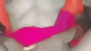 Village lady takes a big dick in her tight pussy