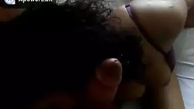 Day 1 Indian/Arab big tit slut gets face fucked and a throatpie in Airbnb