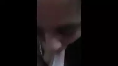 Corpulent legal age teenager gal gives a worthy blowjob to her boyfriends large dick