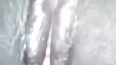 Modest Indian gal demonstrates XXX vagina showing it is ready for sex