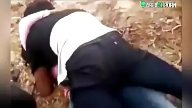 Cheating Desi wife caught moaning as she is fucked outdoor, mms sex leak