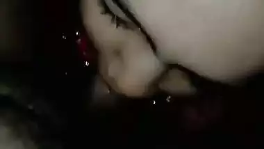 Horny lover fucks his young GF’s mouth like a beast