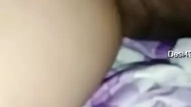 Husband XXX plays with wet Desi pussy of his wife making her cum