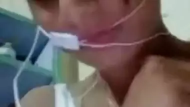 Today Exclusive- Sexy Bihari Girl Showing Her Boobs On Video Call Part 6