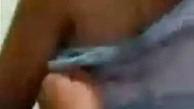 Desi mom talks to online friends and exposes tiny breasts as they want