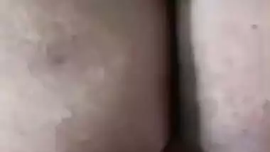 Tamil wife opening towel in front of secret lover