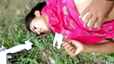 Guys coerce defenseless Desi girlfriend into oral sex and touch XXX twat
