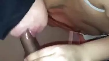 Sexi Tamil Anaya- Kissing and Sucking a huge cock