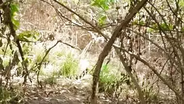 Desi GF Fucked by her BF in the Forest (3 Clips Merged)