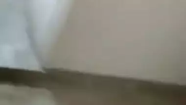 Bengali XXX woman gives a handjob to husband’s Desi friend standing up