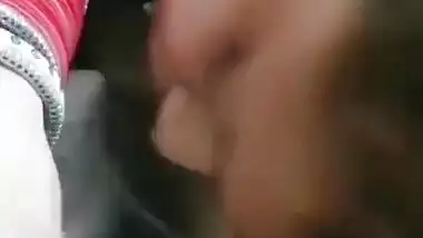 Tamil bhabhi giving oral to me