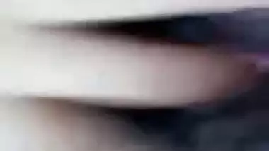 Juicy Desi XXX girl shows her hairy pussy on selfie cam