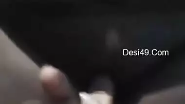 Today Exclusive- Desi Tamil Bhabhi Boob Sand Pussy Video Record By Hubby